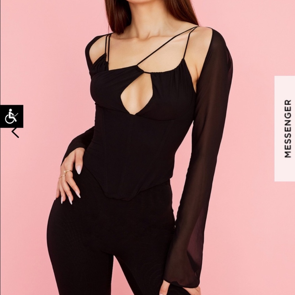 NWT House of CB Florian Top